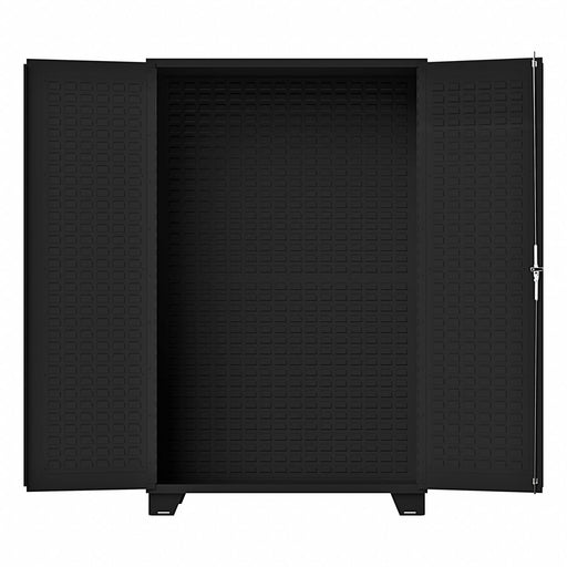 Bin Cabinet Louvered 78 H 48 W 24 D