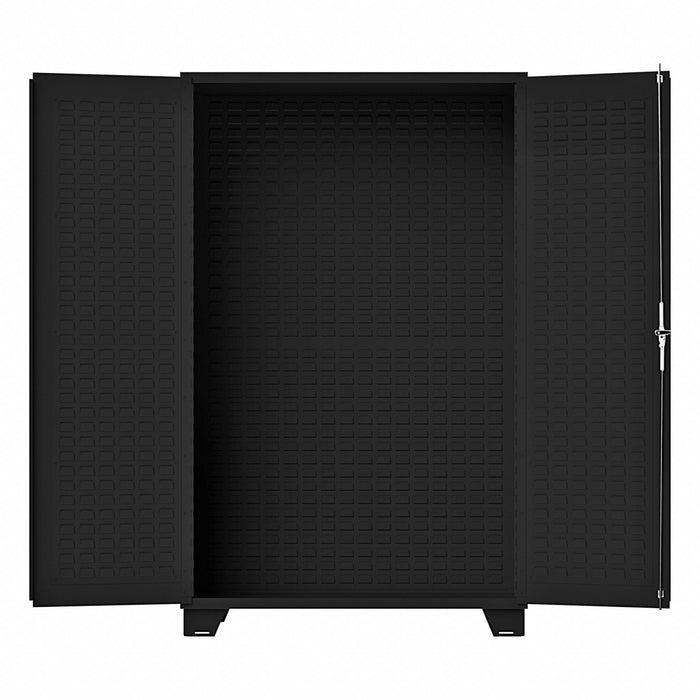 Bin Cabinet Louvered 78 H 48 W 24 D