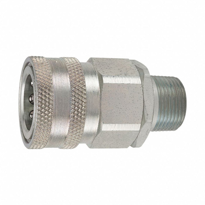 1/4 H COUPLER VALVED