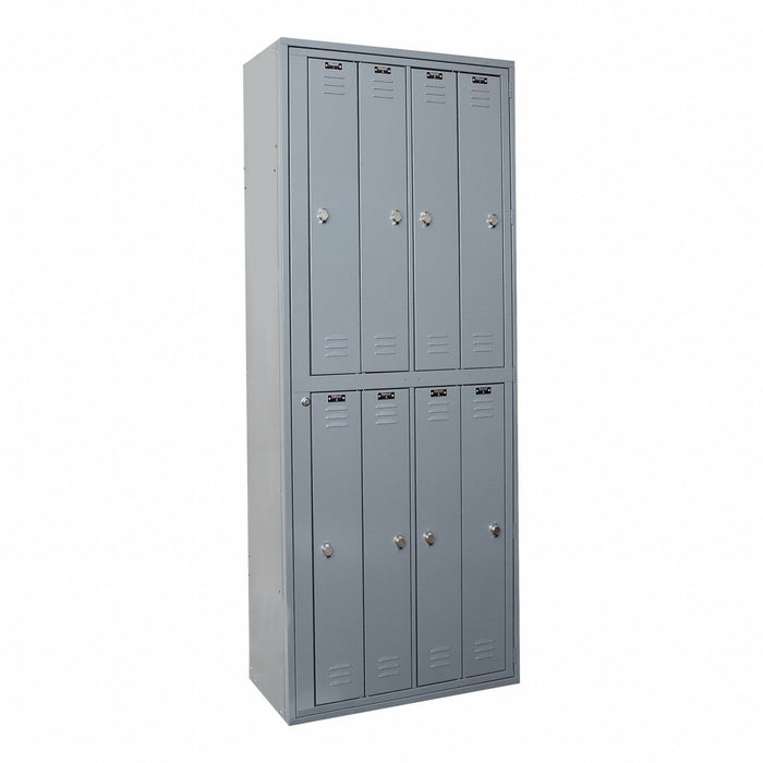 Locker Assembled Dark Gray Galvanized