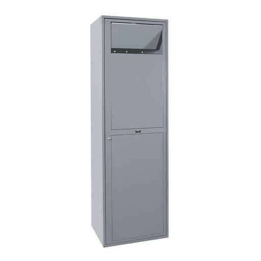 Locker Assembled Dark Gray Galvanized