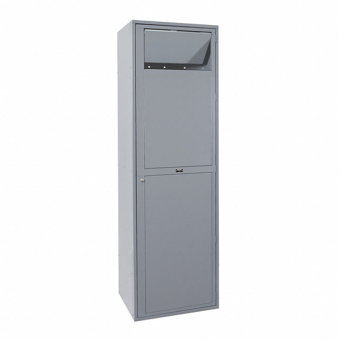 Locker Assembled Dark Gray Galvanized