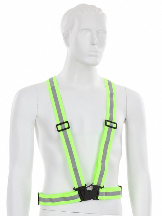 High-Visibility Sash Fluorescent Lime
