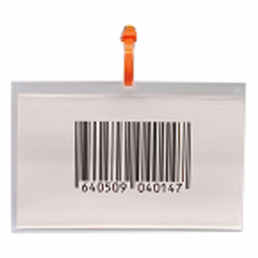 LabelHolder 4inL 2inW Clear PK12