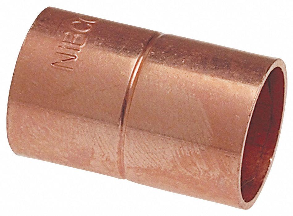 Straight Copper Cup 3 in FTG 3 in