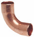 Elbow Copper Cup 3 in FTG 3 in
