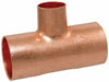 Tee Copper Cup 1 1/4  Cup 3/4 