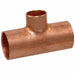 Tee Copper Cup3/4 Cup3/4 Cup1/8 