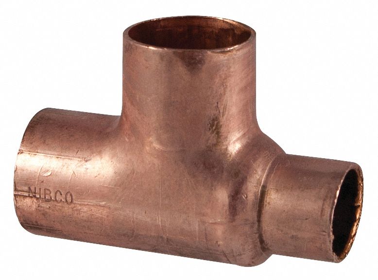 Tee Copper Cup 1 1/2  Cup 1/2 