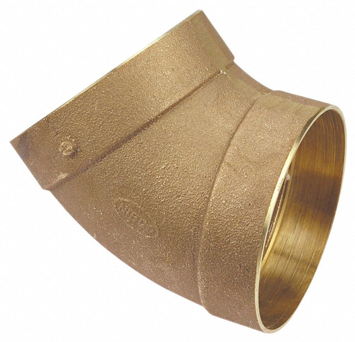 Elbow Bronze Cup 4 in FTG 4 in