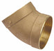 Elbow Bronze Cup 4 in FTG 4 in