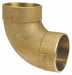 Elbow Bronze Cup 4 in FTG 4 in