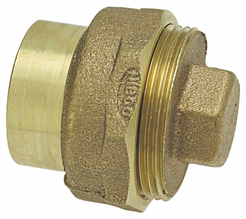 CleanoutTee Bronze FTG11/4in Plug