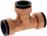 Tee Copper Push-Fit 1/2  1/2  1/2 