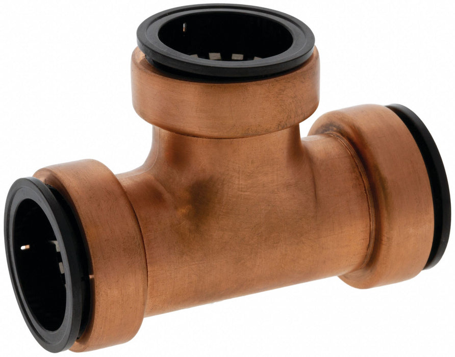 Tee Copper Push-Fit 1  1  1 