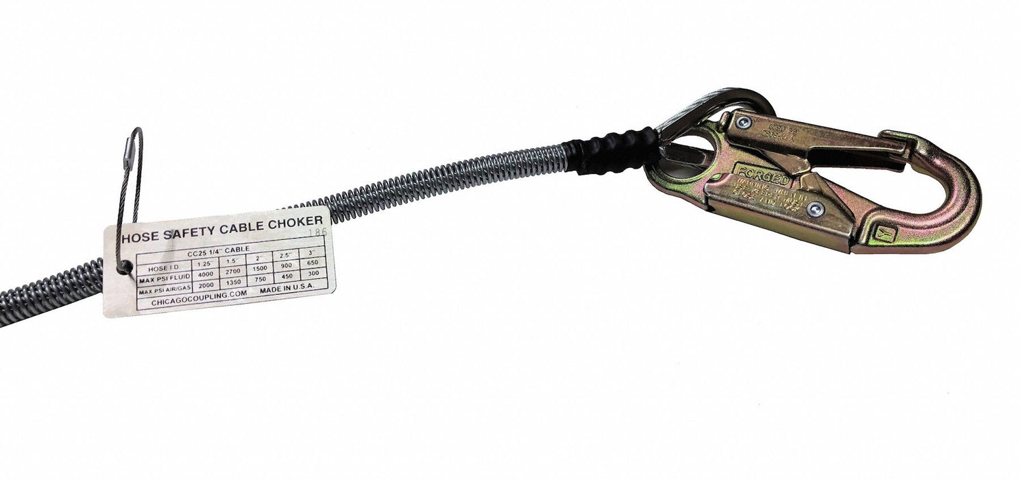 Hose Choker Cable 42 L Steel 3/8 DIA