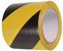 Floor Tape Black/Yellow 4 inx54 ft Roll