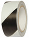 Floor Tape Black/White 2 inx54 ft Roll