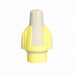 TwistOnWireConnector Tan/Ylw 600V PK100
