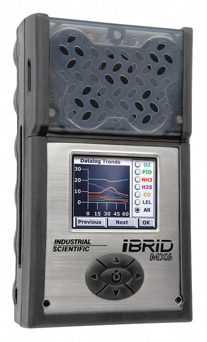 Multi-Gas Detector 10 hr Battery Life