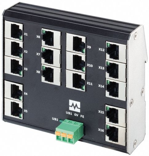 Ethernet Switch IP20 100 mbps