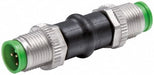 Circular Connector M12 Male x M12 Male