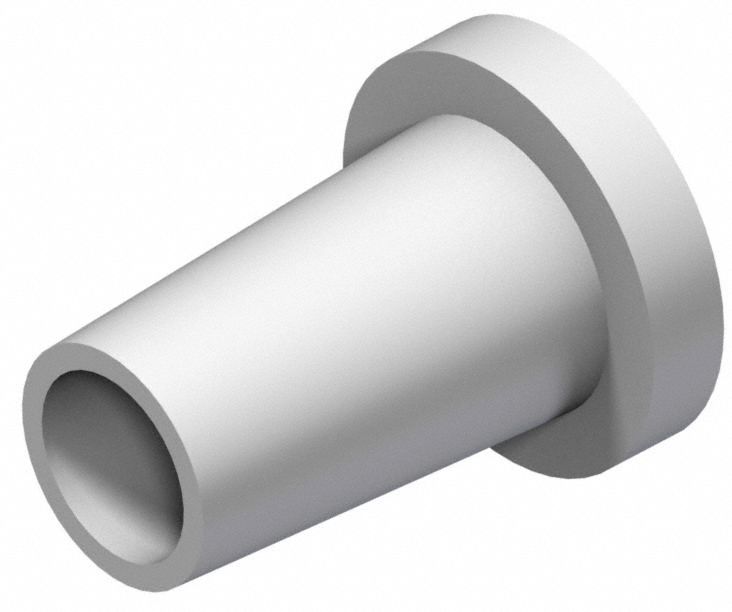Plastic Tube Insert 3/8 L White PK5