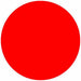 F8588 Inventory Label Red Paper PK1000