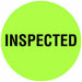 D6075 Inventory Control Label Inspected PK1000