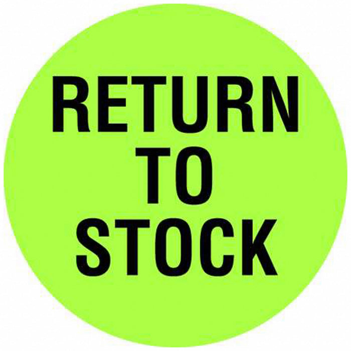 D6077 Inventory Label Green Paper PK1000
