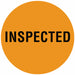 D6075 Inventory Control Label Orange PK1000