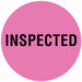 D6075 Inventory Control Label Pink PK1000