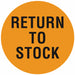 D6077 Inventory Label Orange Paper PK1000