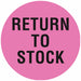 D6077 Inventory Control Label Pink PK1000