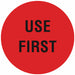 D6073 Inventory Label Red Paper PK1000