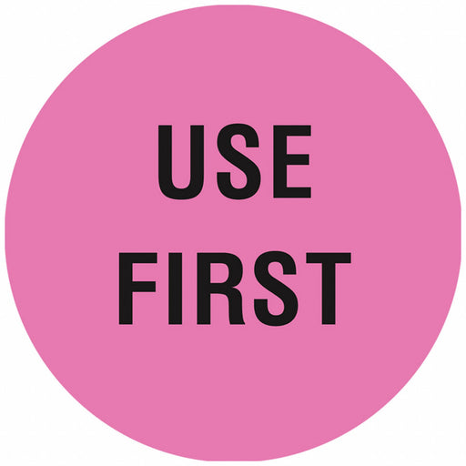 D6073 Inventory Label Pink Paper PK1000