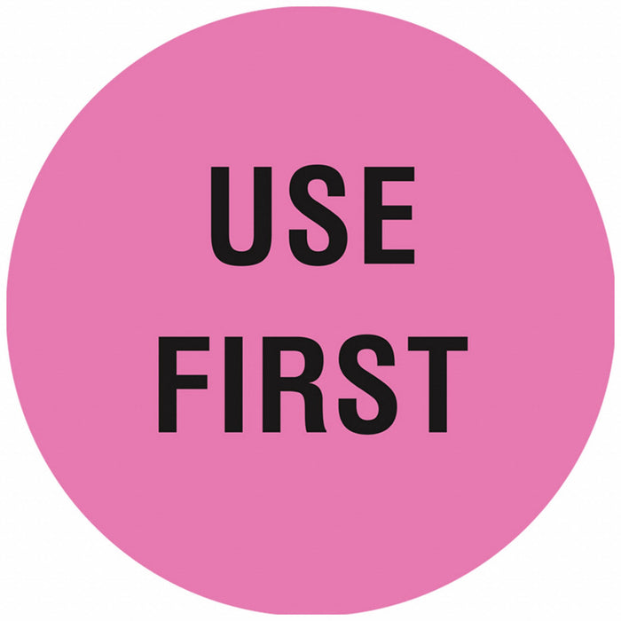 D6073 Inventory Label Pink Paper PK1000