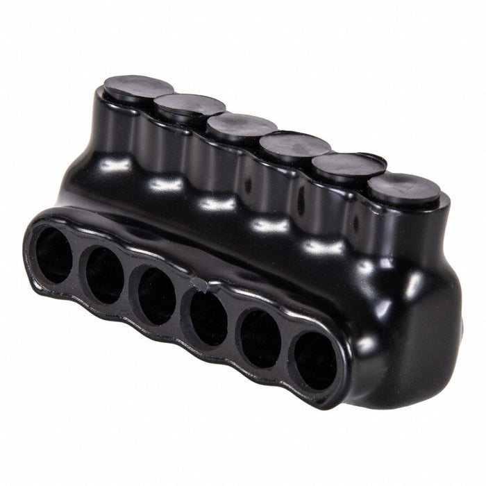 MultitapConnector Alum Blk Hex 6Port