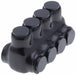 MultitapConnector Alum Blk Hex 4Port