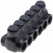 MultitapConnector Alum Blk Hex 6Port