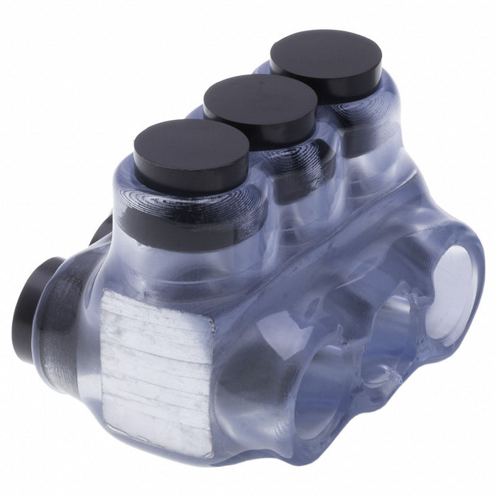 MultitapConnector Alum Clear Hex 3Port