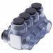 MultitapConnector Alum Clear Hex 4Port