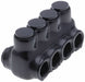 MultitapConnector Alum Blk Hex 4Port