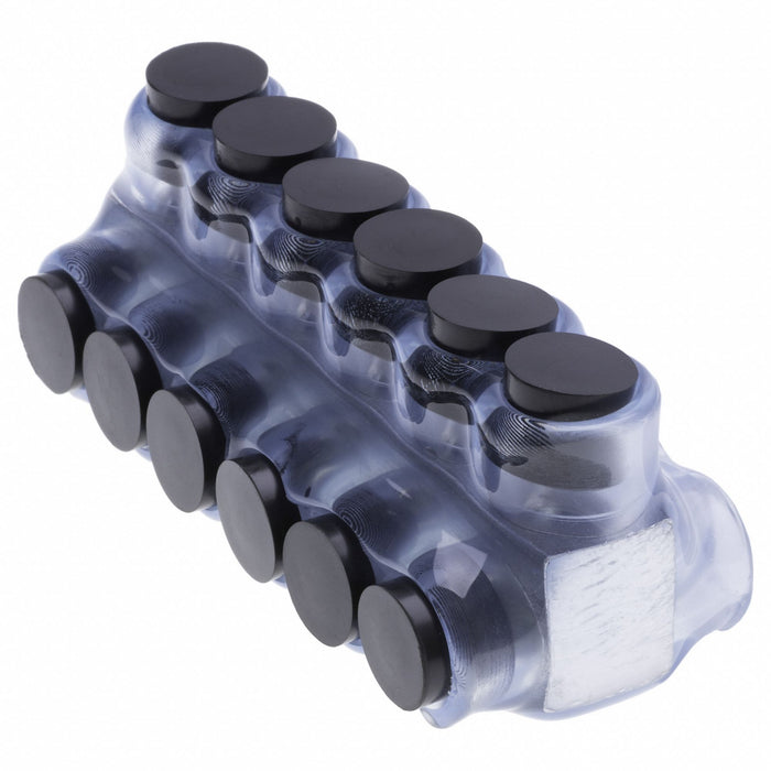 MultitapConnector Alum Clear Hex 6Port