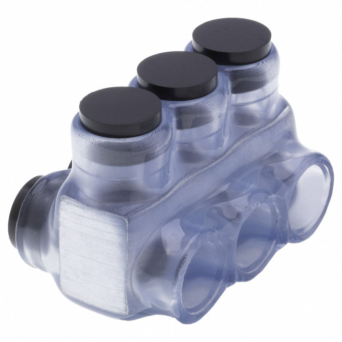 MultitapConnector Alum Clear Hex 3Port