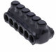 MultitapConnector Alum Blk Hex 6Port
