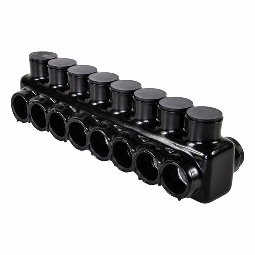 MultitapConnector Alum Blk Hex 8Port