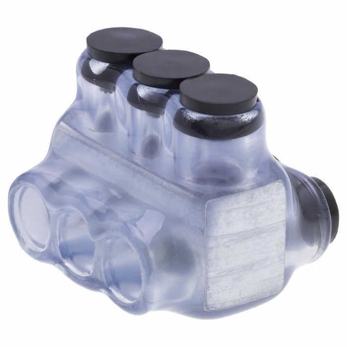 MultitapConnector Alum Clear Hex 3Port