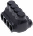 MultitapConnector Alum Blk Hex 4Port