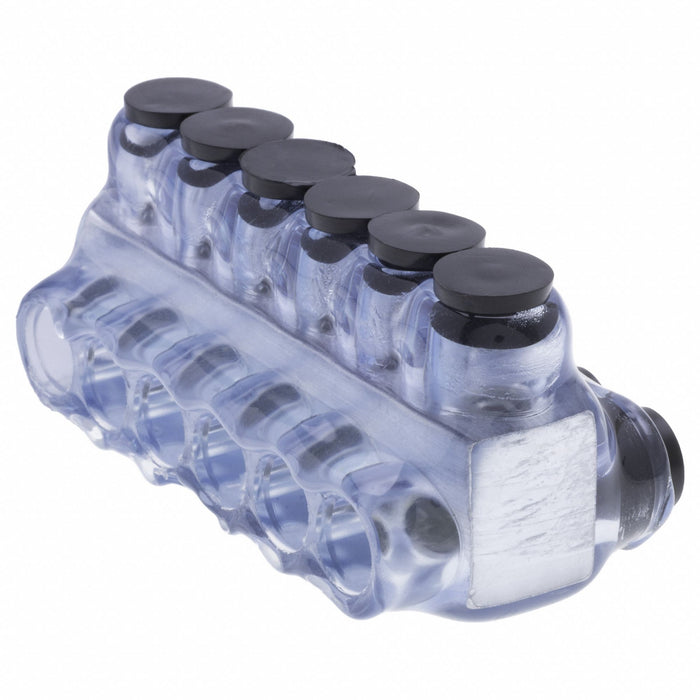 MultitapConnector Alum Clear Hex 6Port